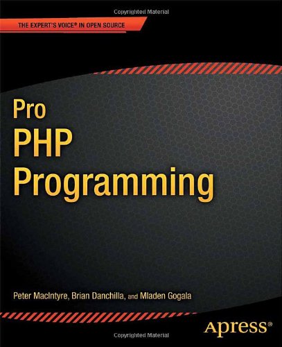 Pro PHP Programming Cover